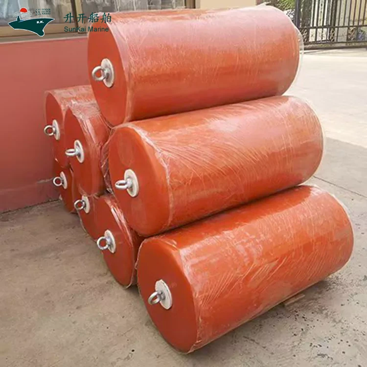 Lô hàng chắn bùn bơm hơi tùy chỉnh của SunKai Marine được giao thành công đến cảng Đông Nam Á
