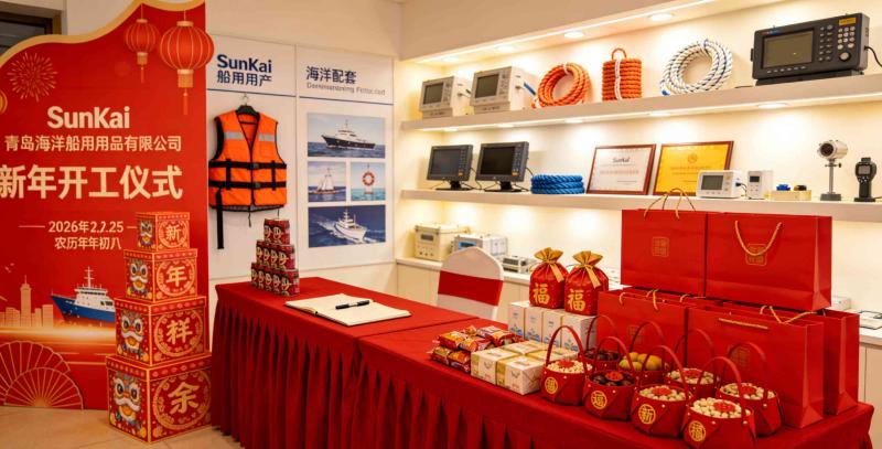 Qingdao SunKai Marine tổ chức lễ khai mạc năm mới 2026