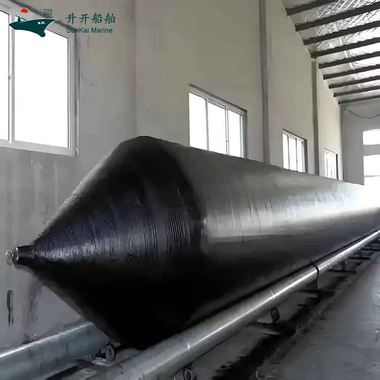 Công ty TNHH Vật tư Hàng hải Thanh Đảo Sunkai Giao Thành công Đơn đặt hàng Hạ thủy Túi khí đến Malaysia