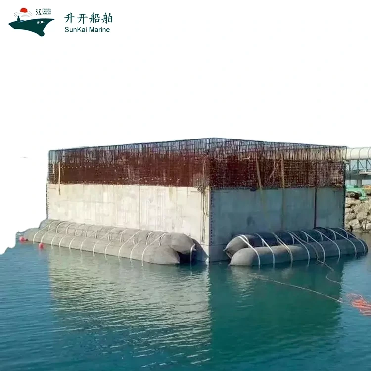 Qingdao Sunkai Marine hoàn thành việc sản xuất và vận chuyển một lô túi khí bơm hơi có thể nổi