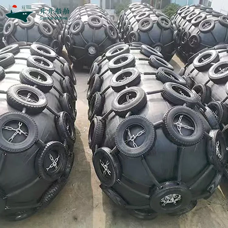 Sản phẩm đặt làm riêng để xuất khẩu ra nước ngoài | SunKai Marine hoàn thành thành công đơn đặt hàng tùy chỉnh phanh va chạm hàng hải và túi khí cao su cho khách hàng Malaysia