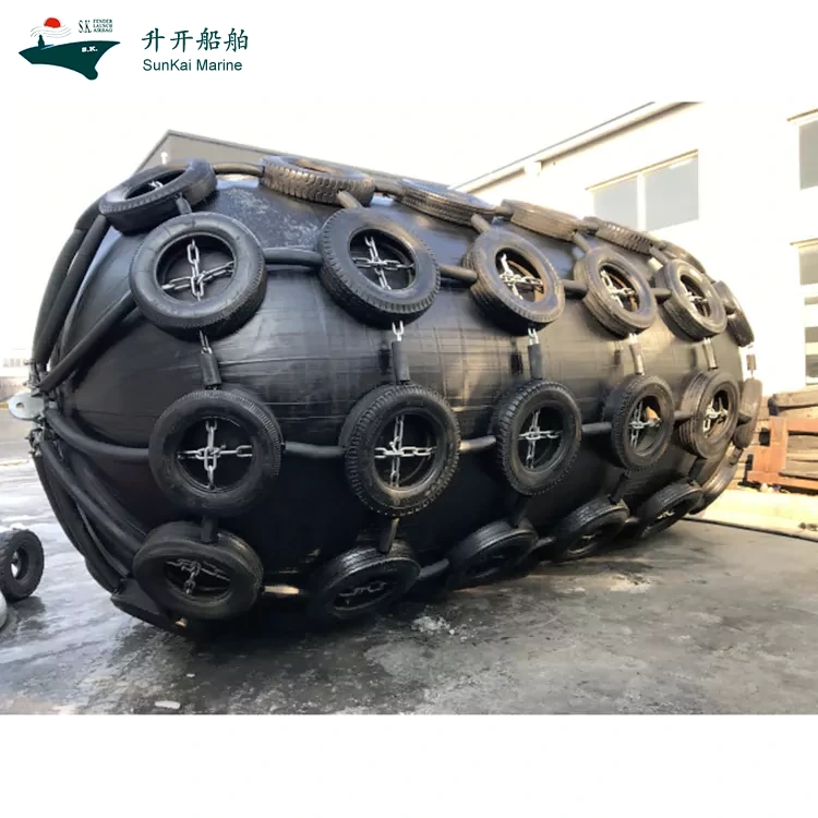Tăng cường bảo vệ hàng hải: Qingdao SunKai Marine tăng cường an toàn cho các hoạt động giữa tàu với tàu bằng tấm chắn bùn cao su chuyên dụng